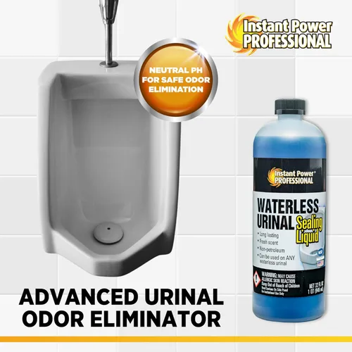 Vista 5 de Instant Power Líquido profesional de sellado de orina sin agua, removedor de orina para manchas y olores, desordorizador de orina, suministros