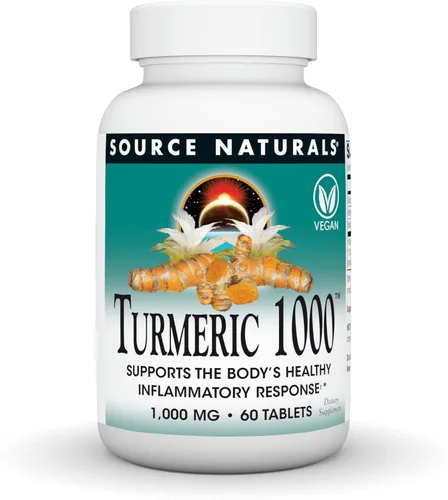 Vista 7 de Source Naturals Cúrcuma 1000, apoya la respuesta inflamatoria saludable del cuerpo*, 1,000 mg - 30 tabletas