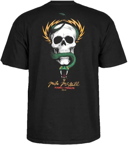 Vista 5 de Powell Peralta Camisetas de calavera y serpiente de Mike McGill