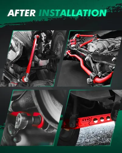 Vista 7 de SCITOO Kit de suspensión ajustable superior trasera para 2002-2006 para Acura RSX, 2001-2005 para Honda Civic
