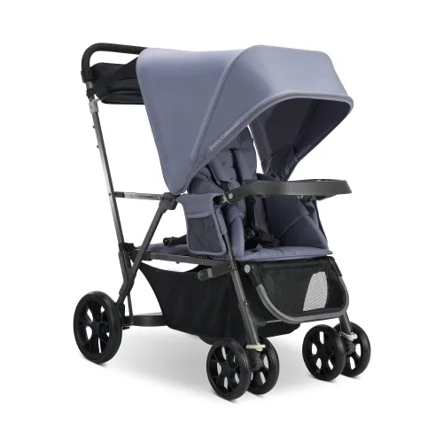 Vista 9 de Joovy Caboose LX Tandem - Cochecito de pie, color negro