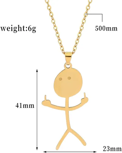 Vista 5 de Divertido collar de garabatos sonrientes, dije de mejor amigo, regalo único de amistad para mujeres, hombres, adolescentes, niñas, niños, collares