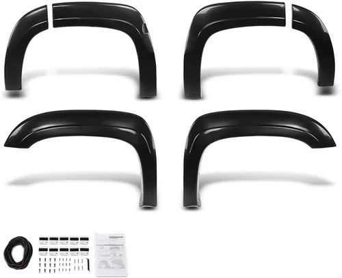 Vista 28 de G-PLUS Guardabarros para guardabarros, compatible con Chevy Silverado 07-13