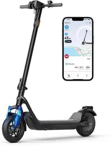 Vista 10 de NIU 100P/100F/300P/300X Electric Scooter Adult - E Scooter with Suspension, 600-1000W Peak Power, 18-37.3 Miles Max Range, Top Speed 17.4-23.6MPH