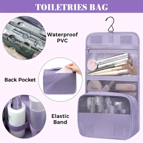 Vista 91 de BAGAIL 4 juegos/6 juegos/8 cubos de compresión para embalaje, accesorios de viaje, organizadores de embalaje expandibles (malla cuadrada, 06-beige)