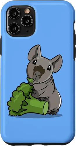 Vista 29 de Funny Kawaii Kids Broccoli Black Hairless Guinea Pig Lover Case for iPhone 17