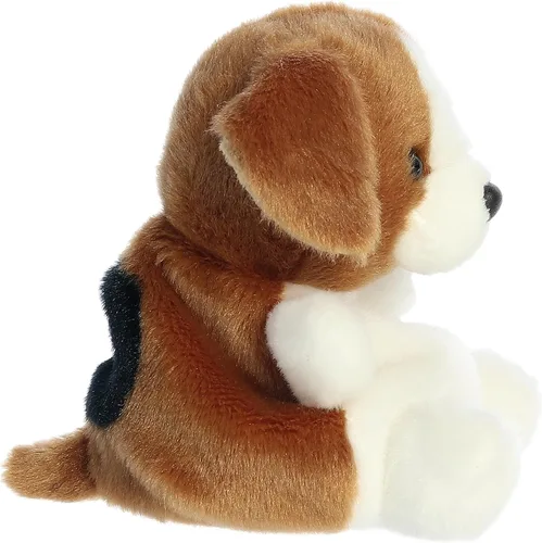 Vista 3 de Aurora Adorable Palm Pals Buster Beagle - Juego de bolsillo - Diversión coleccionable - Marrón 5 pulgadas