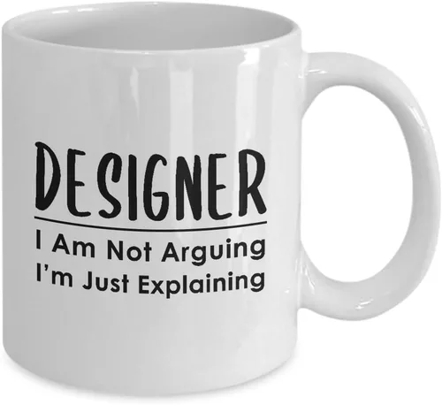 Vista 2 de Regalos de agradecimiento para taza de café de diseñador, taza de té, desarrollador gráfico de UX, artista, diseño de interiores