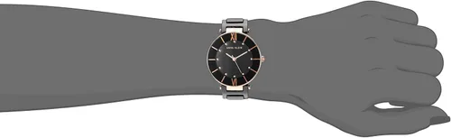 Vista 2 de Anne Klein AK3266 - Reloj de pulsera de cerámica acentuada con cristal para mujer