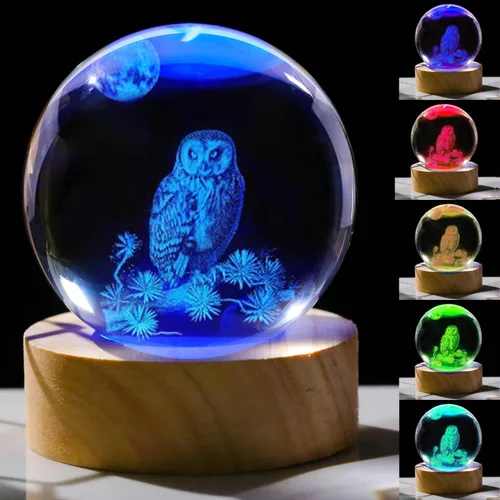 Vista 25 de Regalos de Tortuga Marina 3D para Mujeres, Bola de Cristal de 60mm - Figuras de Tortuga Marina Decoración de Vidrio Animales Figurina Decoración