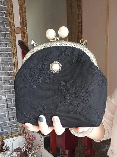 Vista 7 de Bolso de hombro cartera con asa superior, bolso de mano para mujer