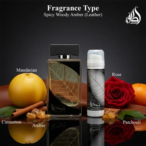 Vista 7 de Lattafa Perfumes Najdia in Gold para Eau de Parfum Spray unisex, 3.4 onzas