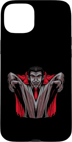 Vista 9 de iPhone 16 Halloween Monster Dracula Vampire Case