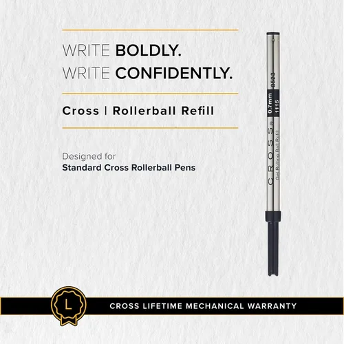 Vista 7 de A.T. Cross-Recambios para bolígrafo de gel Selectip de tinta mediana, Negro