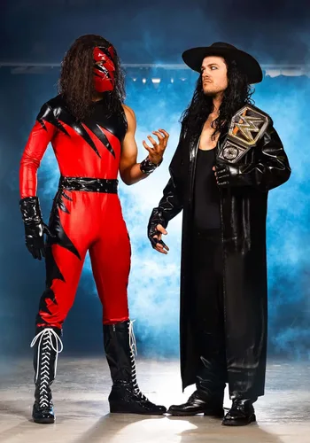 Vista 6 de Disfraz de Kane de lujo de WWE para hombre