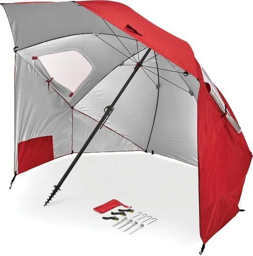 Vista 16 de Sport-Brella Premiere XL UPF 50+ Refugio Paraguas para Protección contra el Sol y la Lluvia
