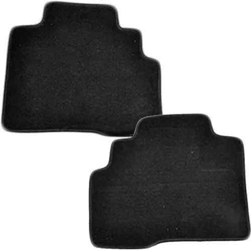 Vista 3 de IKON MOTORSPORTS - Alfombrillas compatibles con Toyota Yaris 2007-2012, 4Dr Factory Fitment, alfombrillas delanteras y traseras de nailon por IKON
