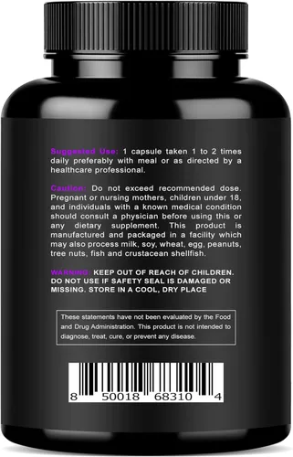 Vista 2 de Suplemento complejo de citrato y óxido de magnesio de 500 mg – Alta absorción máxima fuerza – Ayuda a apoyar la densidad ósea y fuerza, músculos