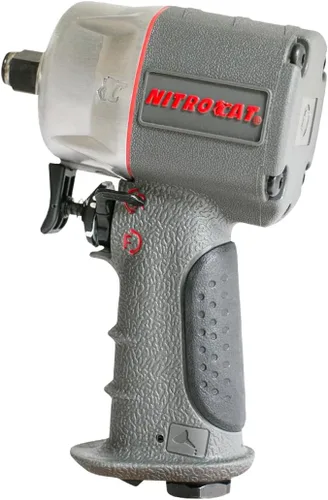 Vista 5 de Aircat Herramientas Neumáticas 1056-XL Llave de Impacto Compacta Compuesta de 1/2 Pulgada NITROCAT: Llave de Impacto de Bajo Peso y Alta Potencia