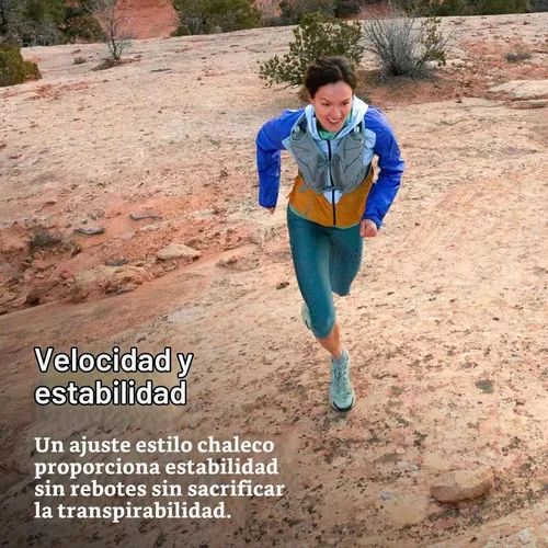 Vista 3 de Osprey Duro LT - Chaleco de hidratación para correr para hombre con frascos suaves Hydraulics