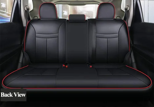 Vista 4 de Rogue x-trail - Fundas de asiento de coche compatibles con Nissan Rouge Regular 5 plazas 2014-2022 (negro)