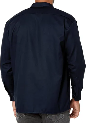 Vista 2 de Dickies Camisa de trabajo de manga larga grande y alta para hombre
