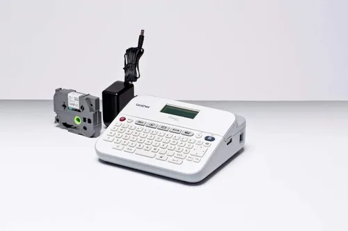 Vista 5 de Brother Pt-d400ad Rotuladora versátil y fácil de usar con adaptador de CA - Etiqueta, cinta - 0.14, 0.24