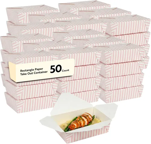 Vista 52 de Restaurantware Contenedor desechable para llevar, 30 oz / #1, negro
