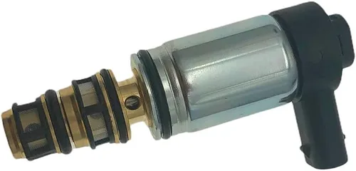 Vista 3 de Válvula del compresor de la CA compatible con el motor 6CVC140E de Civic 1.5L 2.0 litros Solenoide de control electrónico del A/C