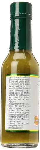 Vista 3 de Marie Sharp's Salsa de pimienta habanero verde, 5 oz