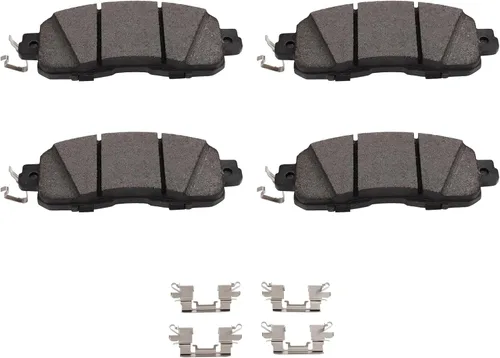 Vista 16 de SCITOO D273 Juego de pastillas de freno cerámicas delanteras de reemplazo 1984-1985 para Honda Accord, 1988-2000 para Honda Civic, 1993-1997