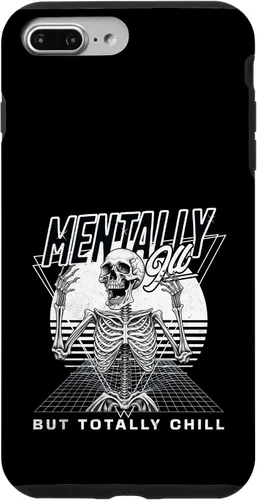 Vista 9 de iPhone 14 Mentally Ill But Totally Chill for Sarcastic People Mentally Case