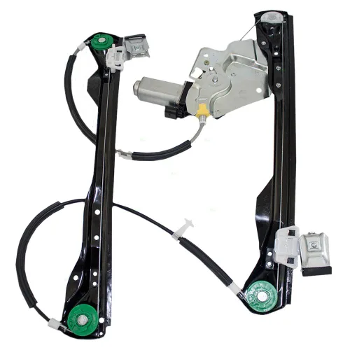 Vista 10 de Brock Regulador de elevación de elevalunas eléctrico delantero con conjunto de motor compatible con 00-07 Focus 4 puertas Sedan Wagon Hatchback