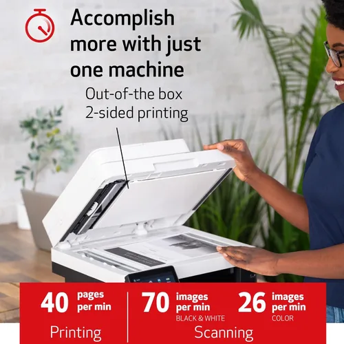 Vista 2 de Canon® - Impresora láser monocromática todo en uno, inalámbrica, imageCLASS® MF455dw Impresora monocromática con fax