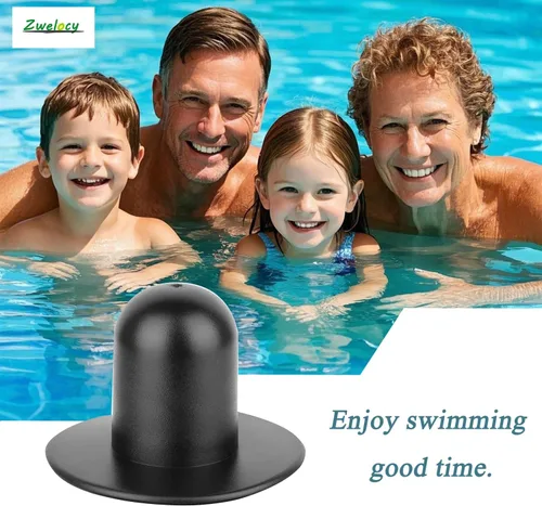 Vista 6 de Paquete de 4 tapones de repuesto para pared de piscina – Tapones para agujeros de filtro de bomba de piscina para piscinas Bestway e Intex sobre