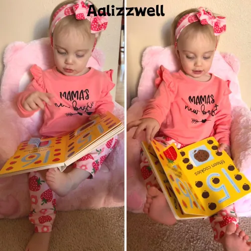 Vista 2 de Aalizzwell Traje de otoño e invierno para bebés de 0 a 24 meses