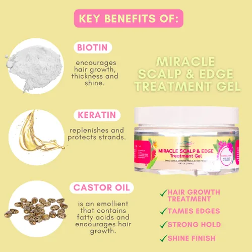 Vista 2 de Kurlee Belle Miracle Scalp & Edge Gel Tratamiento