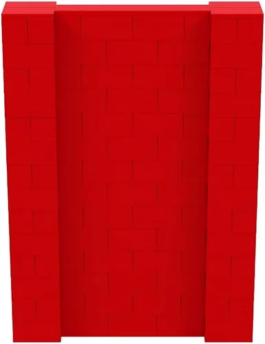 Vista 129 de EverBlock Kit de pared de 5 x 4 pies Bloques de construcción modulares Sistema de pared para edificios, pantallas y estructuras Divisor