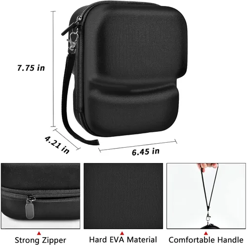 Vista 3 de GWCASE Funda compatible con las orejeras electrónicas delgadas de Walker's Razor, soporte de almacenamiento para Howard Leight, para orejeras