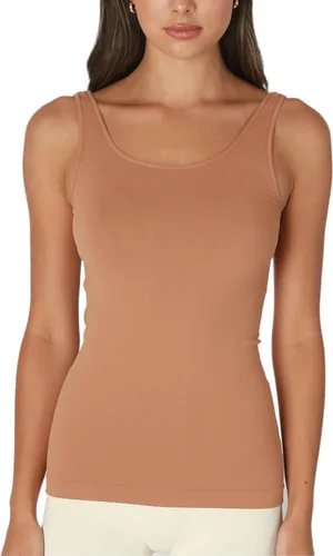 Vista 10 de NIKIBIKI Playera sin costuras clásica premium para mujer, fabricada en EE. UU., talla única