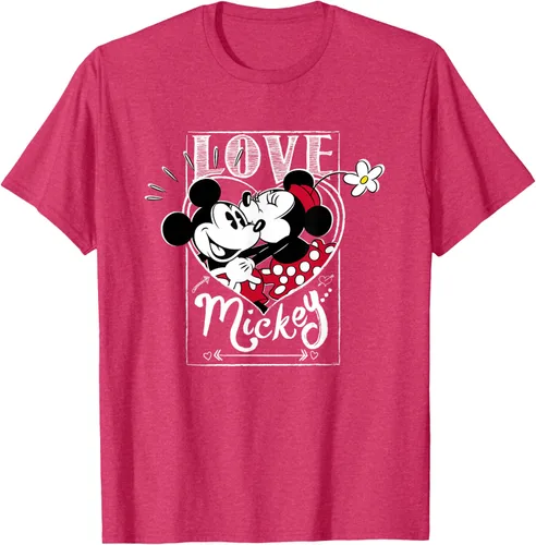 Vista 23 de Disney Mickey & Minnie Mouse Love Mickey - Camiseta para el día de San Valentín