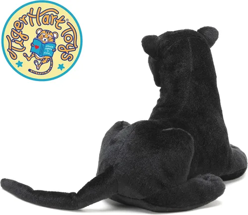 Vista 5 de TigerHart Sid El Pantera - Gato De Peluche De 17 Pulgadas (Medida De Cola No Incluida) Animal De Peluche De Felpa