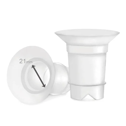Vista 10 de Maymom Insertos de brida de 0.512 in para Medela, Spectra 0.945 in Shields/Flanges, Momcozy/Willow Wearable Cup. Compatible con Medela Freestyle