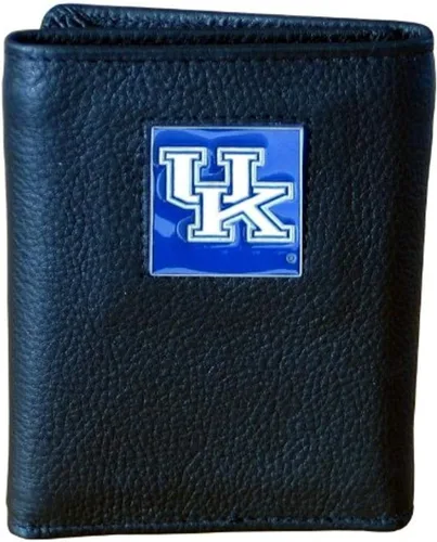 Vista 19 de Siskiyou Sports NCAA Deluxe - Cartera de piel de tres pliegues