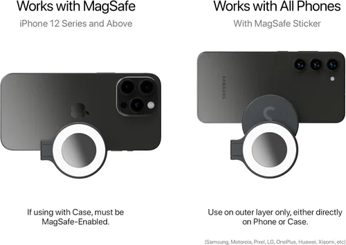 Vista 6 de ShiftCam SnapGrip Creator Kit para creadores de contenido, incluye SnapGrip, SnapLight, trípode SnapPod - Kit de vlogging para iPhone y Android