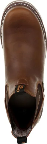 Vista 2 de Georgia Boot Botas de trabajo Chelsea impermeables con cuña, talla única
