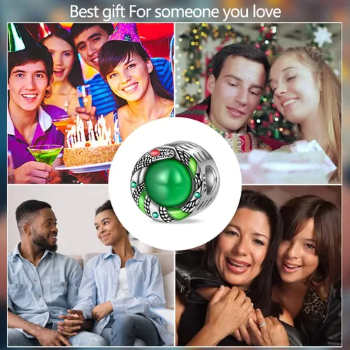 Vista 92 de KUNSIR Los abalorios se adaptan a pulseras Pandora para mujer, plata de ley 925, cuentas colgantes de joyería para niñas, dijes de feliz cumpleaños