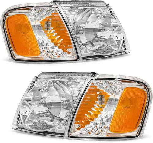 Vista 13 de para Ford Mustang 2010-2014 - Conjunto de faros delanteros color negro