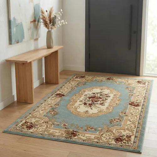 Vista 23 de Unique Loom Versailles Collection - Alfombra tradicional clásica con motivo floral, colección Versailles