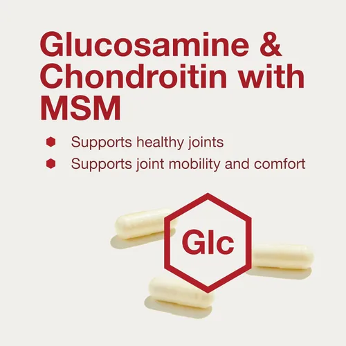 Vista 4 de PROTOCOL FOR LIFE BALANCE Glucosamina y condroitina con MSM - Soporte articular* - Suplemento de condroitina MSM - Sin OMG y sin lácteos - 90